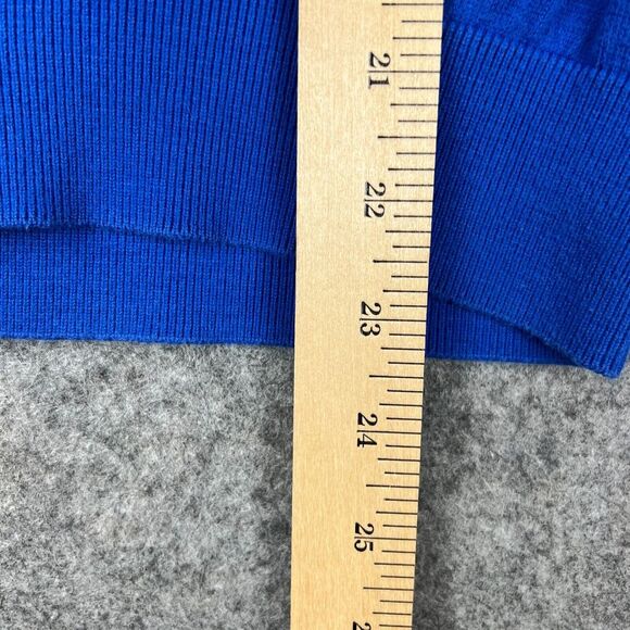 J Crew Sweater Womens Small Blue Clare Cardigan Button Up Long Sleeve Cotton - Picture 8 of 11